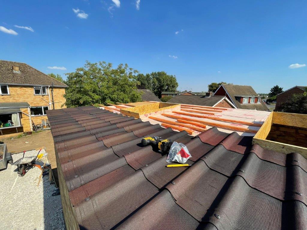 Onduline roof install