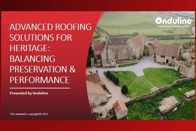 ADVANCED ROOFING SOLUTIONS FOR HERITAGE: BALANCING PRESERVATION & PERFORMANCE