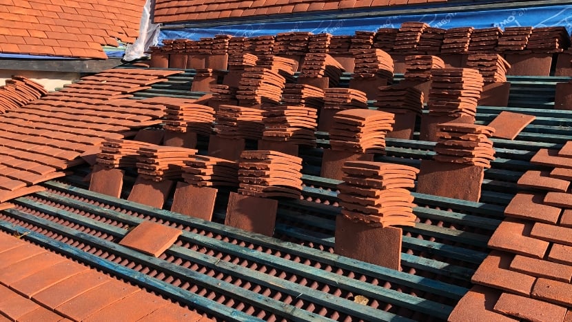 Onduline ISOLINE Installation on house extension