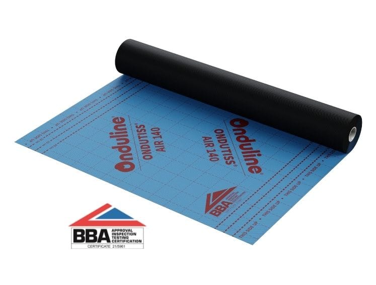 Roll of ONDUTISS AIR 140 breathable roofing membrane