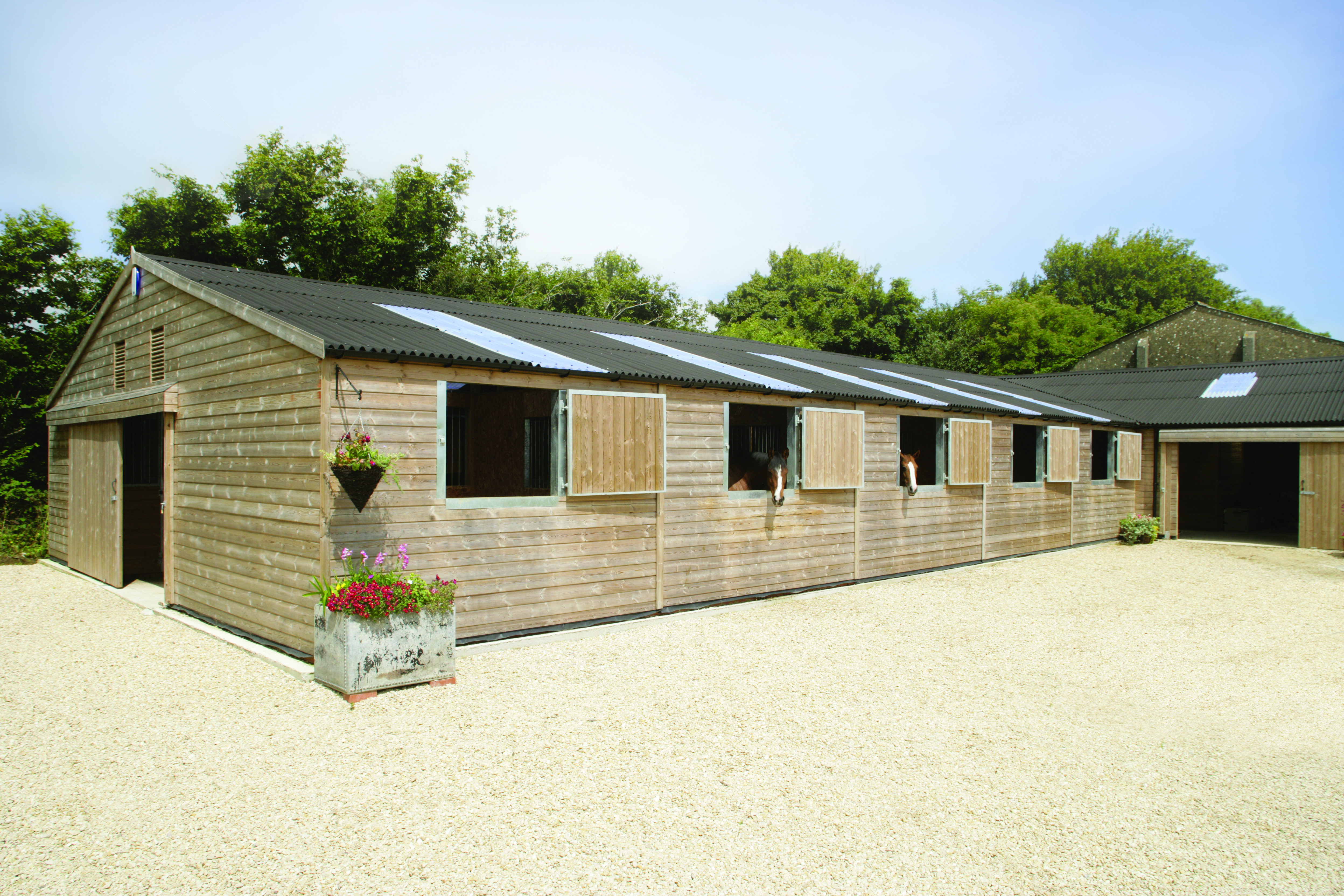 roofing for stables