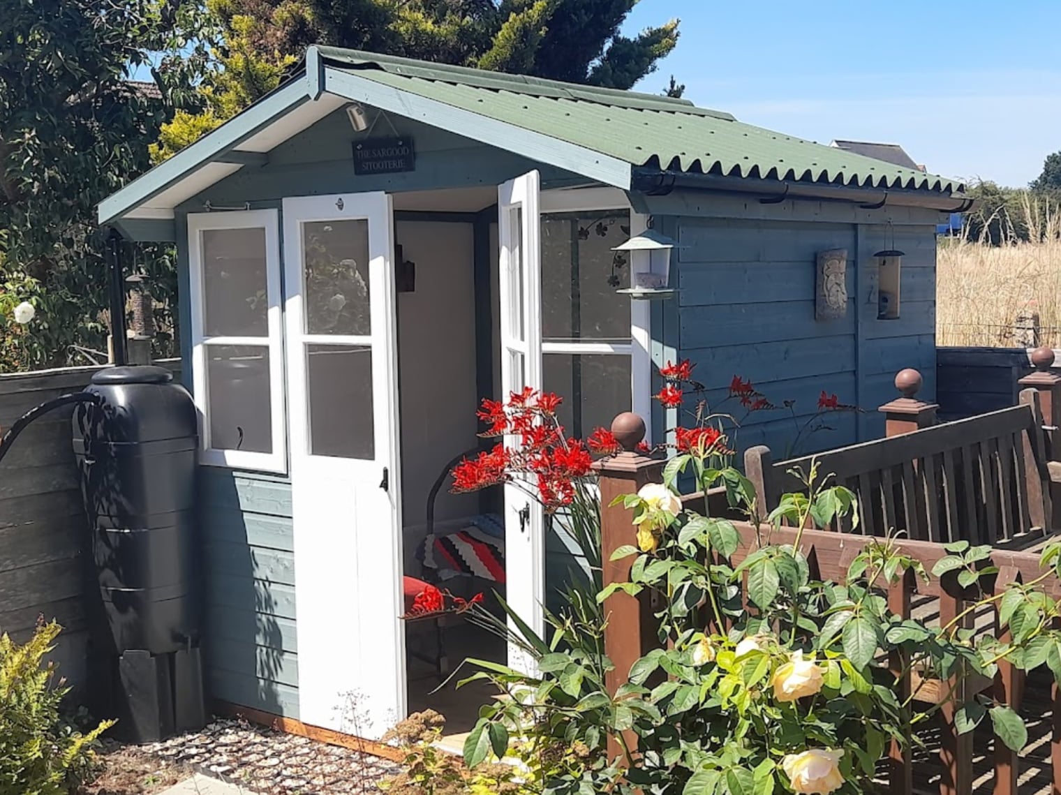 shed with onduline