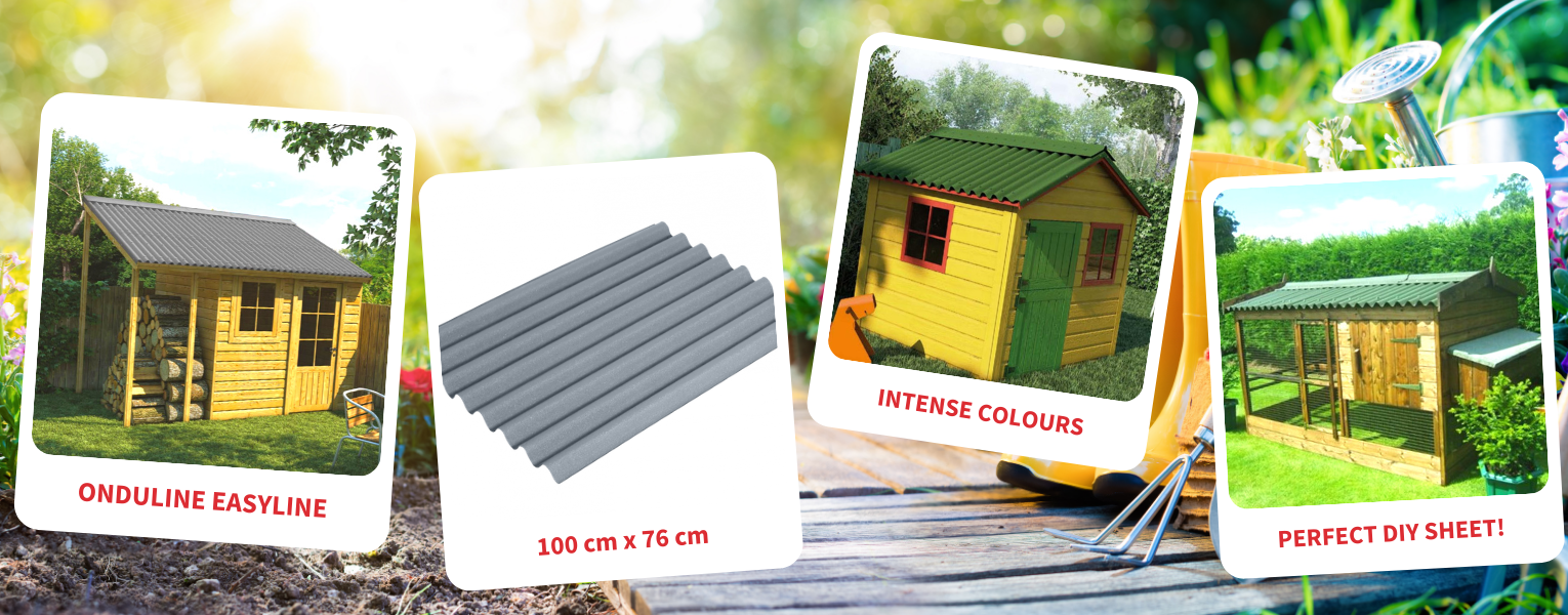 ONDULINE EASYLINE corrugated roof sheet