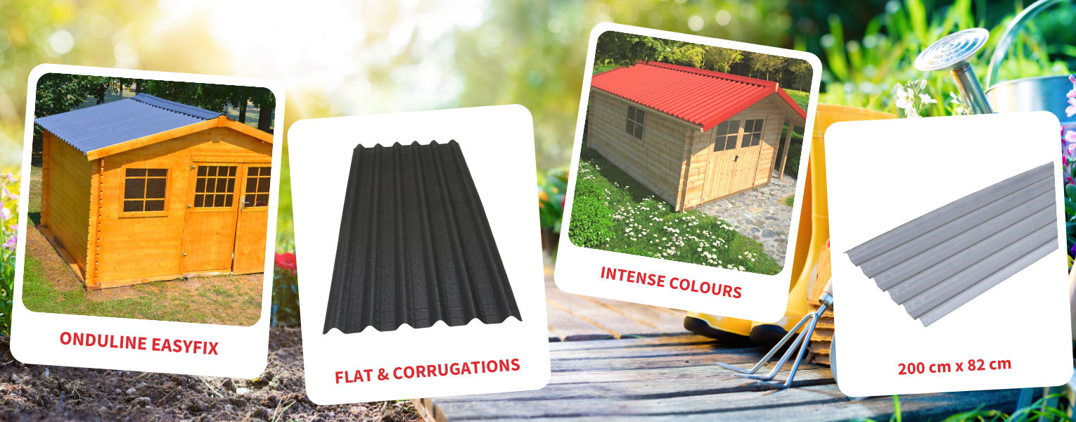 ONDULINE EASYFIX corrugated roofing sheet