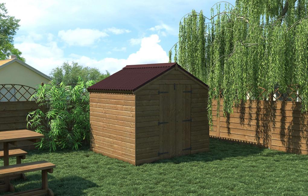 Onduline Easyline roof for your garden shed