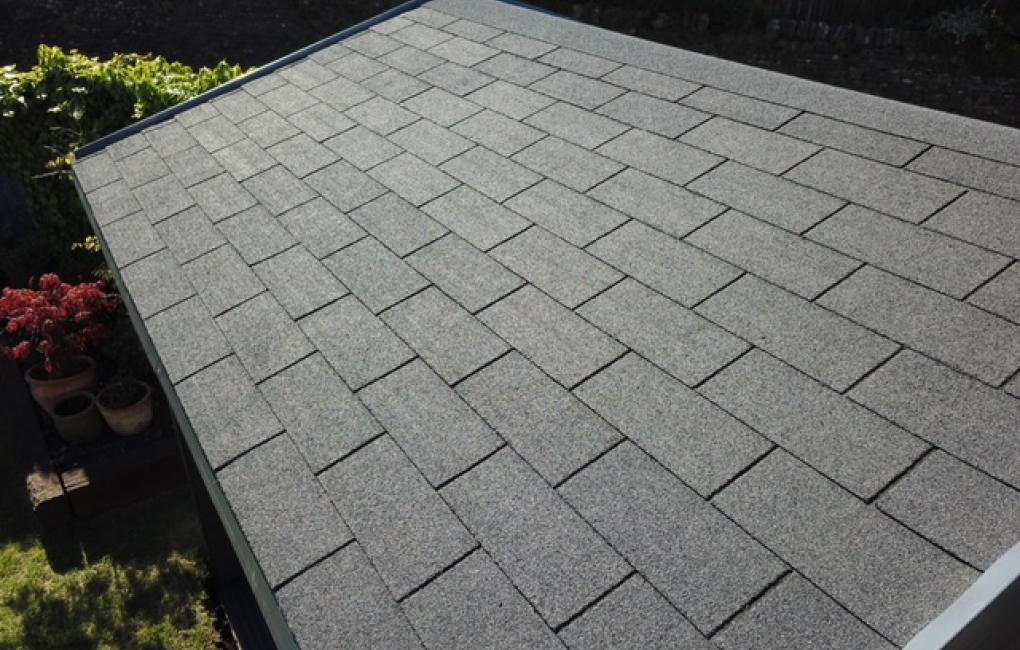 BARDOLINE roof shingles slate grey
