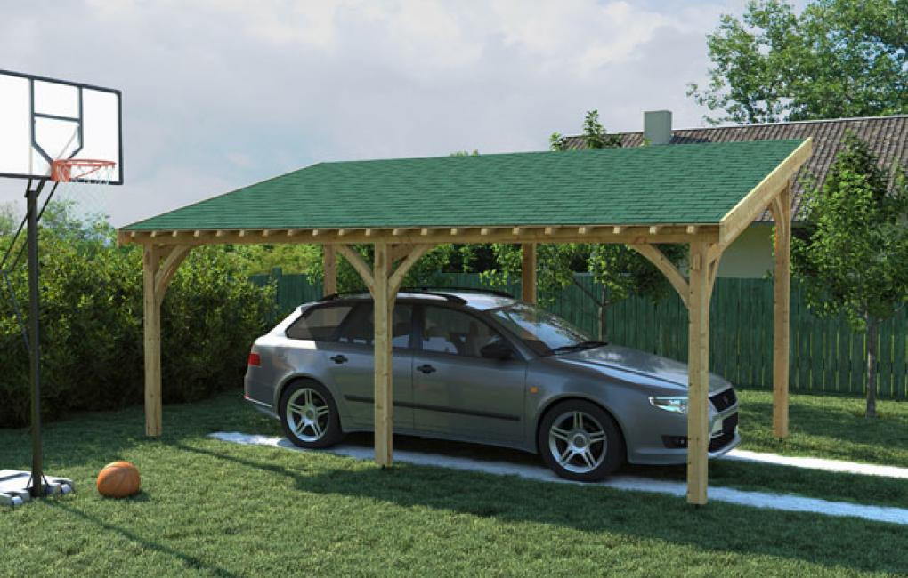 BARDOLINE roof shingles for car ports