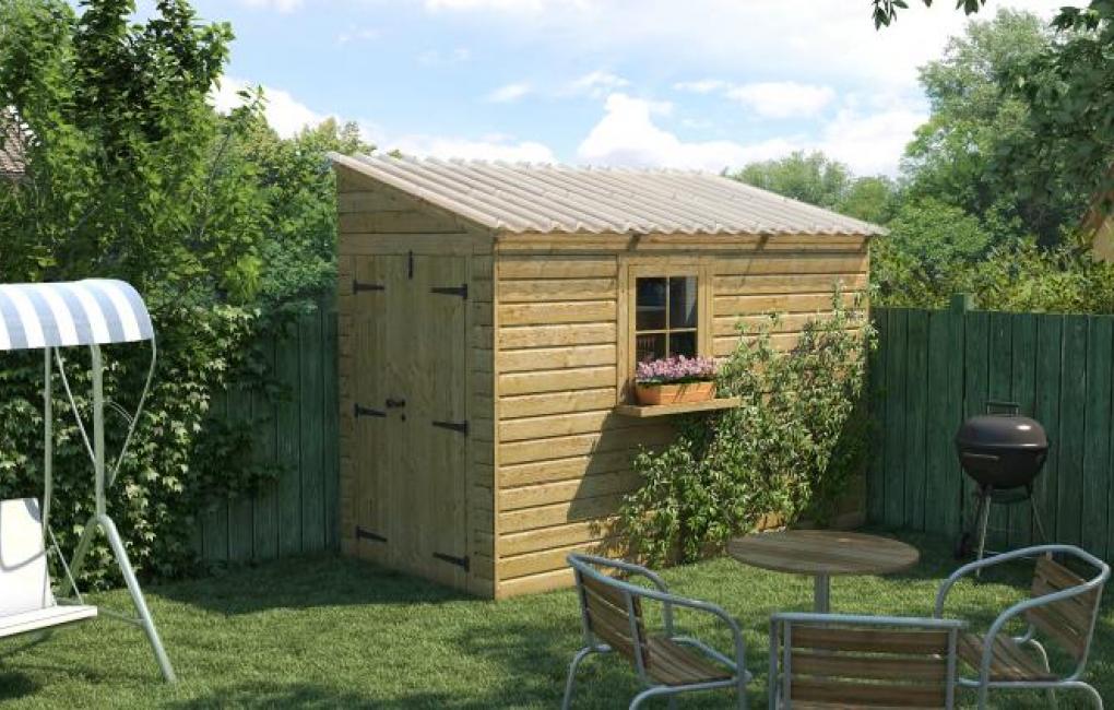 Onduclair PVC for your garden shed