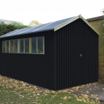 Cladding for garage