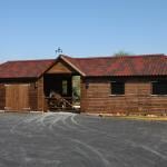ONDUVILLA roof on horse stables