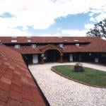 BARDOLINE PRO rectangular roof shingles red
