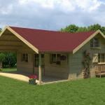 BARDOLINE CLASSIC rectangular shingles red