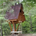 ONDUVILLA Shaded Brown Tree House