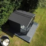 Onduline Classic Anthracite Grey Garden Bar