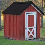 ONDULINE EASYLINE Black Garden Shed