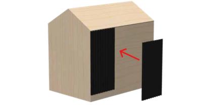 ONDULINE CLASSIC for cladding Installation Step 3