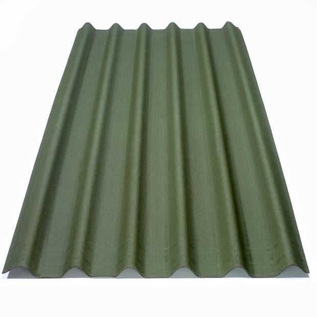 ONDULINE EASYFIX Green Front View