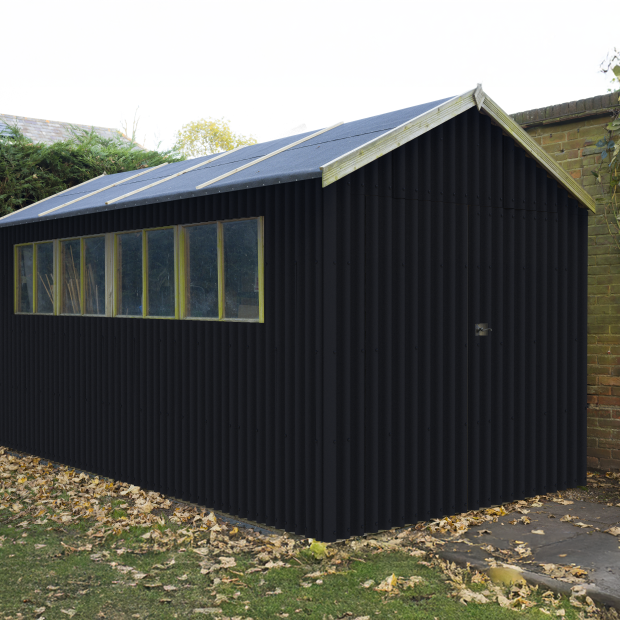 Cladding for garage