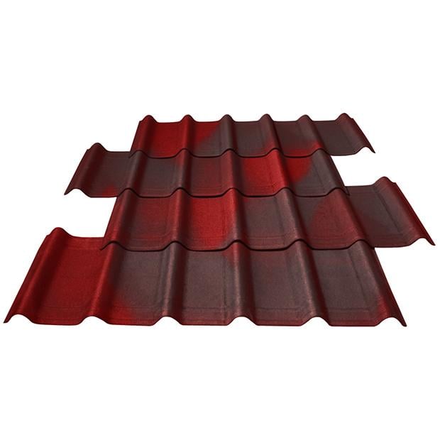 ONDUVILLA Tiles Shaded Red
