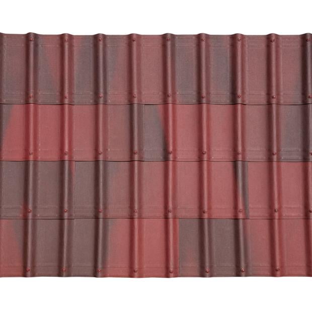 ONDUVILLA Tiles Shaded Red