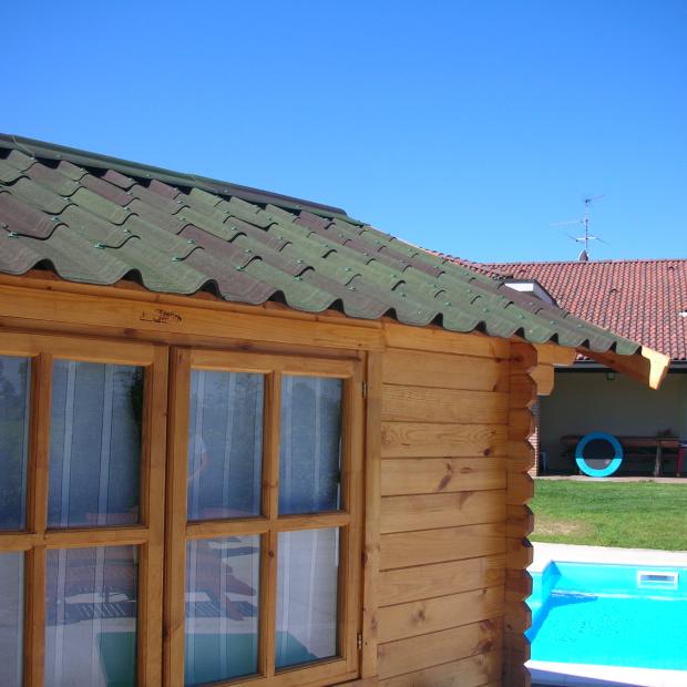 ONDUVILLA Shaded Green Home Office