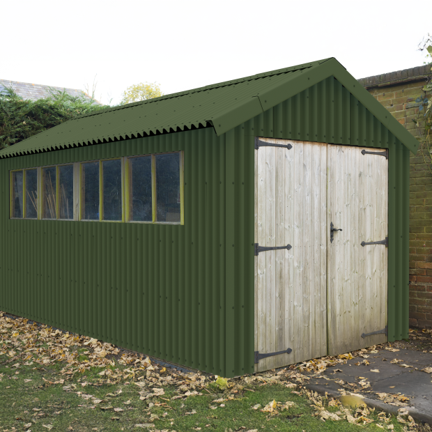 Cladding for workshop