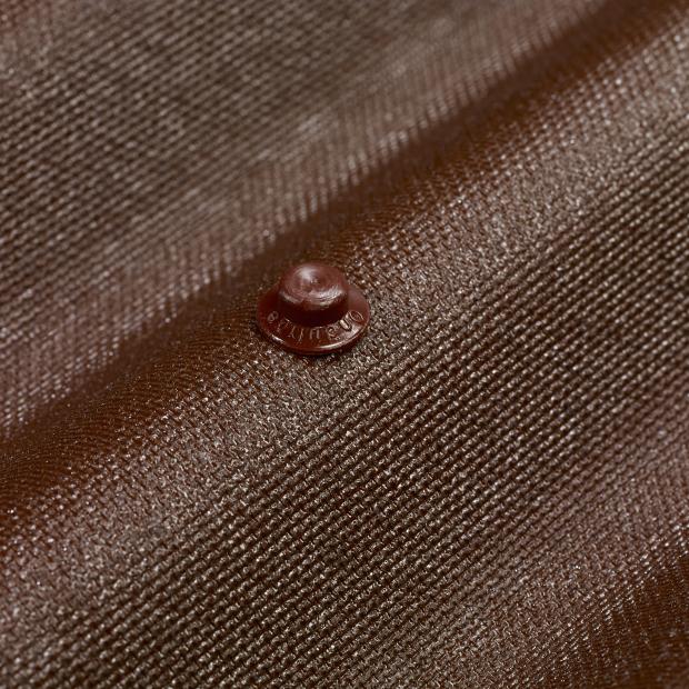 Close up Onduline Easyline Intense Brown with monobloc nail