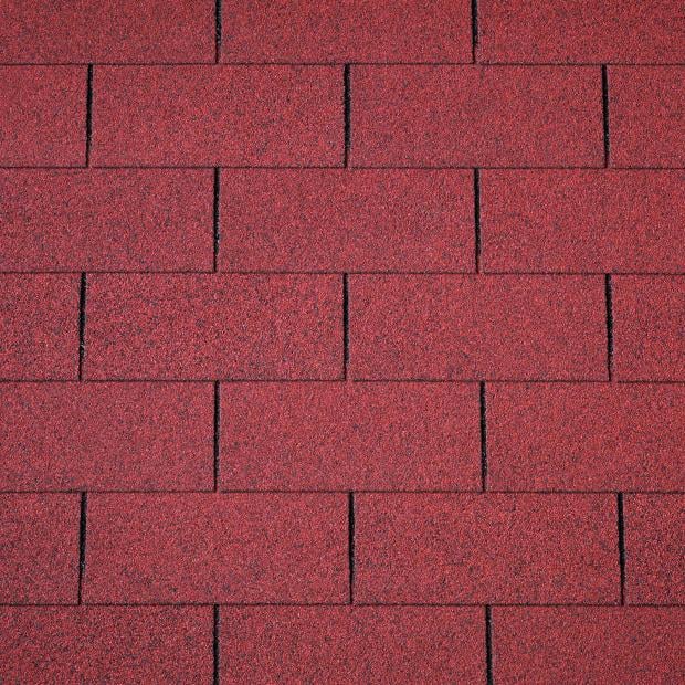 BARDOLINE CLASSIC rectangular shingles red