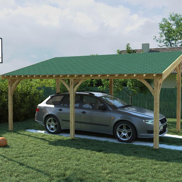 BARDOLINE CLASSIC rectangular shingles green