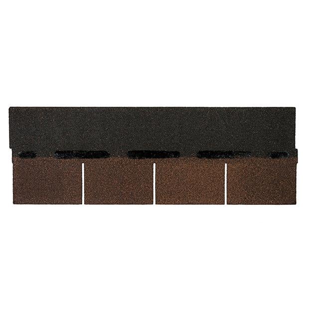 BARDOLINE PRO &amp; CLASSIC rectangular roof shingles brown