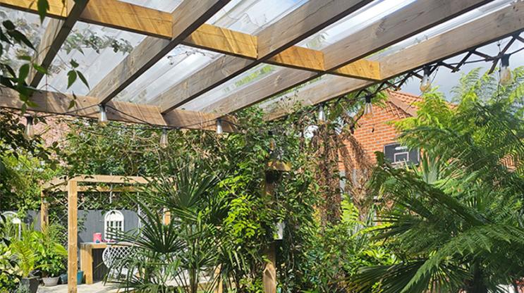 ONDUCLAIR PC pergola