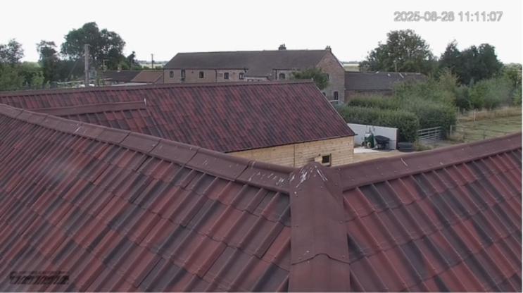 ONDUVILLA shaded red stable block 