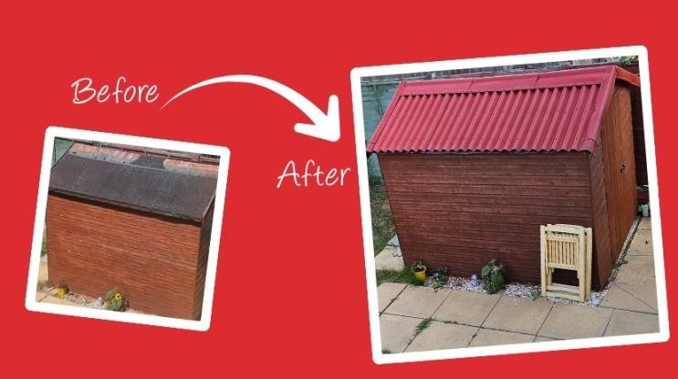 Onduline Sheets vs Shed Felt