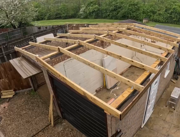 Garage reroof project - challenge accepted