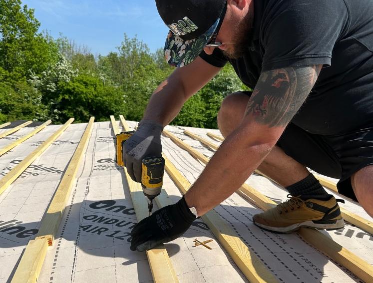 ONDUTISS AIR membrane installation