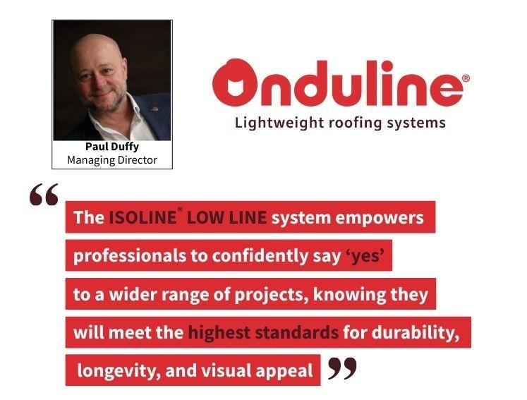 Paul Duff, Managing Director Onduline