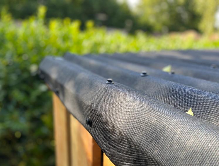 Onduline corrugated roofing sheet