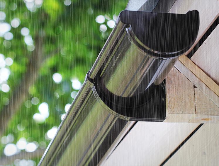 A gutter