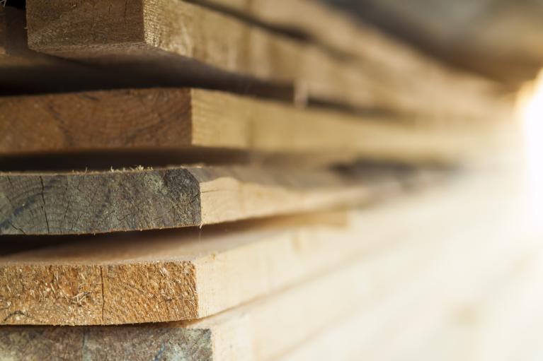 Planks of wood