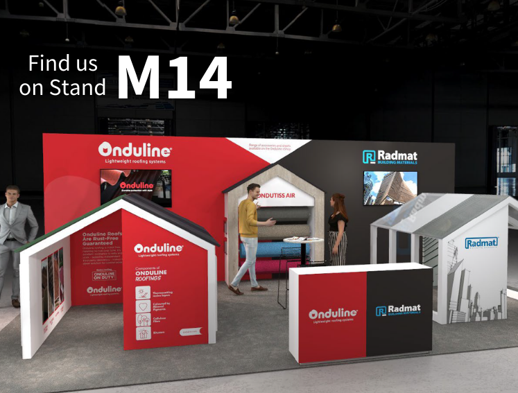 Onduline exhibiting at Screwfix Live