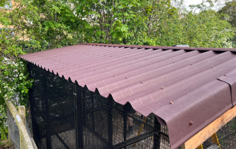 Onduline roofing sheets