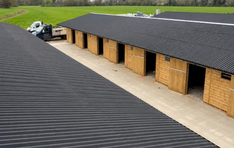 Onduline Classic Polo Yard with Prime Stables