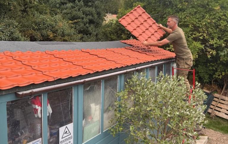 Re-roof your garden buildings with INNOLINE